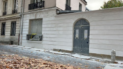 Création d'une clôture en pierre