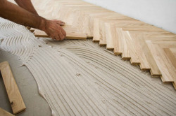 Poseur de parquet flottant